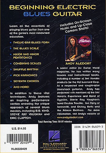 Beginning Electric Blues Guitar: Instructional DVD For Guitar