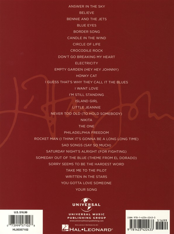 Elton John: Anthology - 2nd Edition