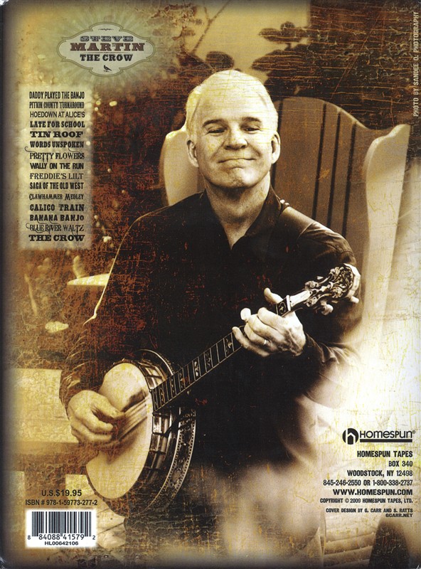 Steve Martin: The Crow - New Songs For The Five-String Banjo