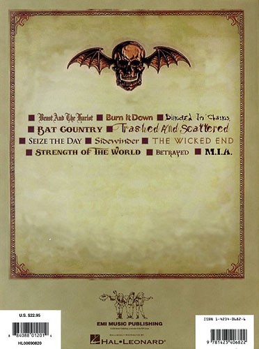 Avenged Sevenfold: City Of Evil (TAB)