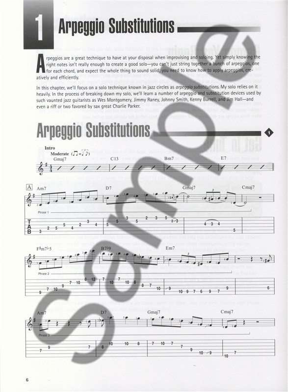 Jazz Solos For Guitar