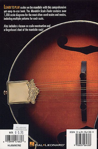 Hal Leonard Mandolin Scale Finder (A5 Edition)