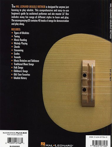 Hal Leonard Ukulele Method: Book 1 (CD Edition)