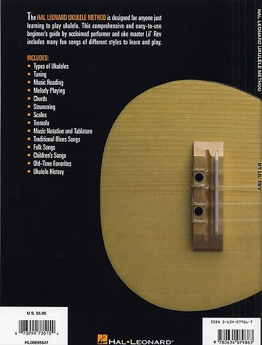 Hal Leonard Ukulele Method: Book 1