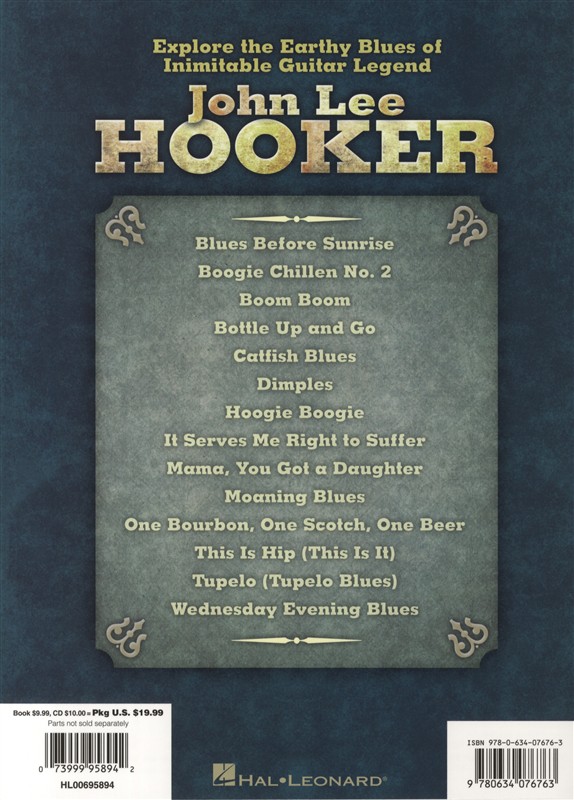 John Lee Hooker: Signature Guitar Licks