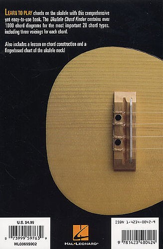 Hal Leonard Ukulele Chord Finder (A5 Edition)
