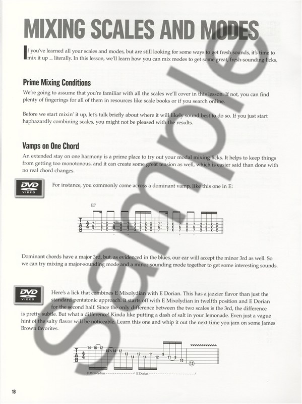 At A Glance - Guitar Soloing