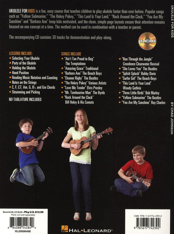 The Hal Leonard Ukulele Method: Ukulele For Kids