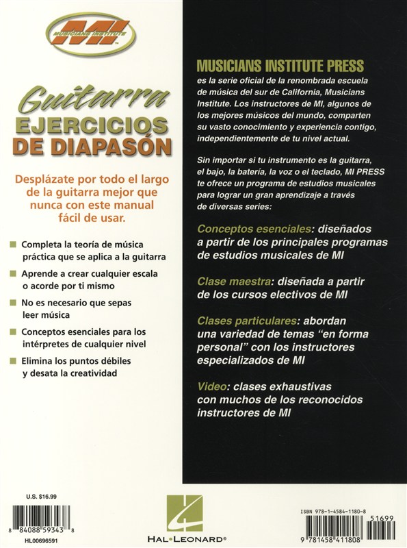 Guitarra Ejercicios de Diapason