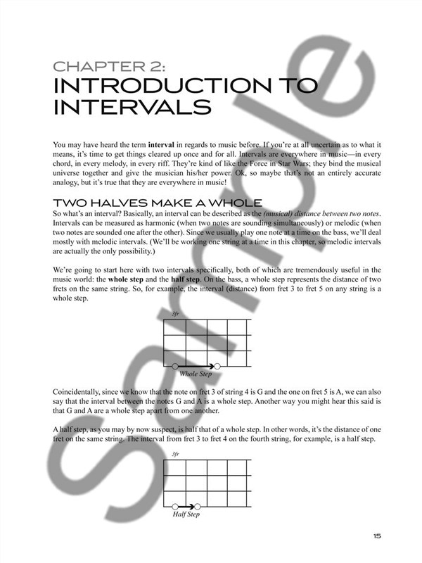 Chad Johnson: Bass Fretboard Workbook