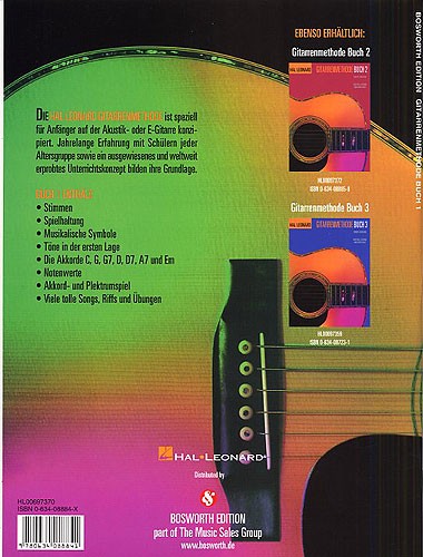 Hal Leonard Gitarrenmethode Buch 1 (Zweite Ausgabe)