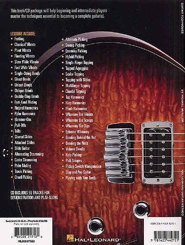 Guitar Techniques (Book And CD)