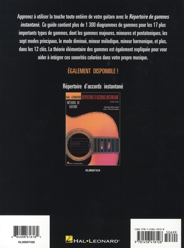 Répertoire De Gammes Instantané