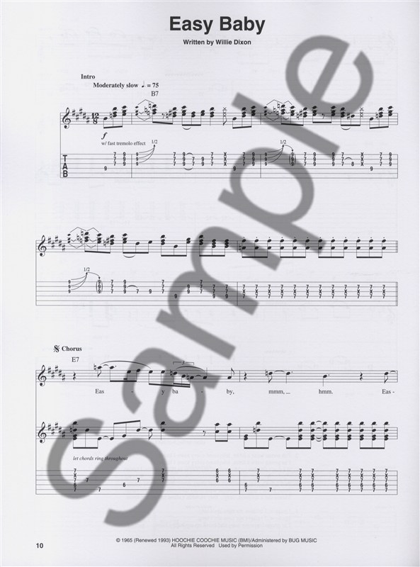 Guitar Play-Along Volume 95: Blues Classics