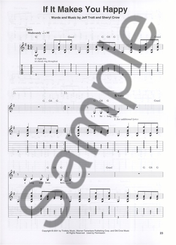 Guitar Play-Along Volume 87: Acoustic Women