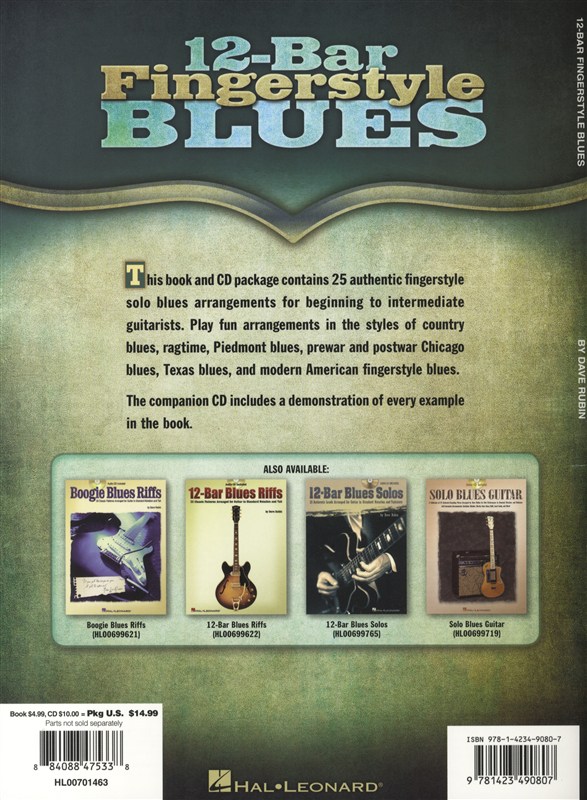 Dave Rubin: 12-Bar Fingerstyle Blues