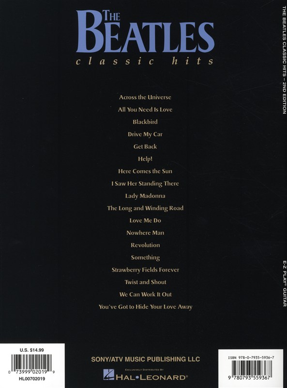 The Beatles Classic Hits - 2nd Edition