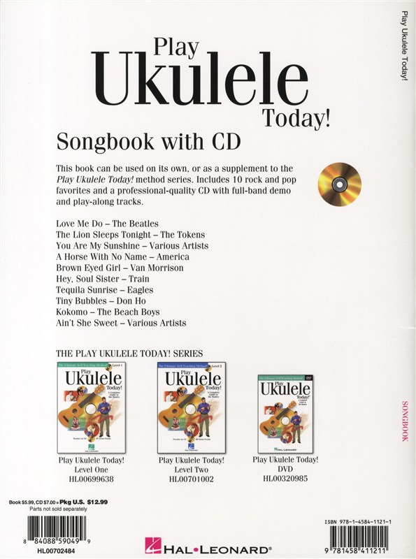 Play Ukulele Today! - Songbook