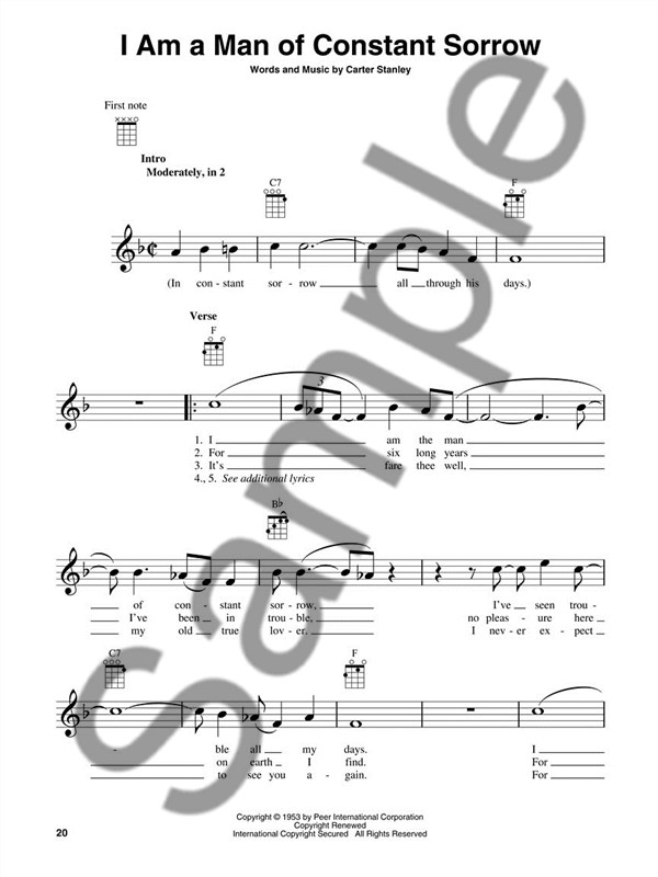 Bluegrass Songs For Ukulele