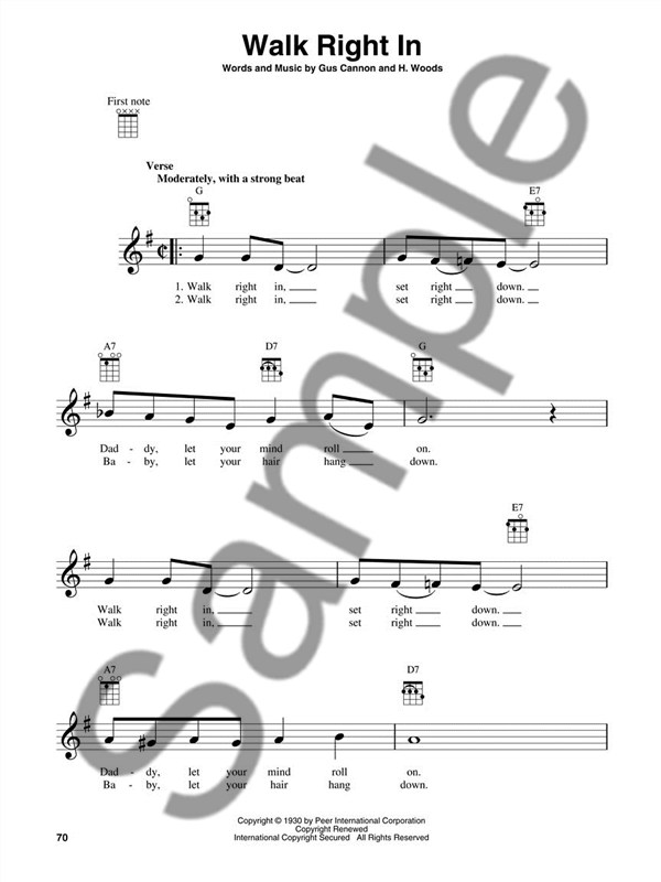 Folk Pop Songs For Ukulele