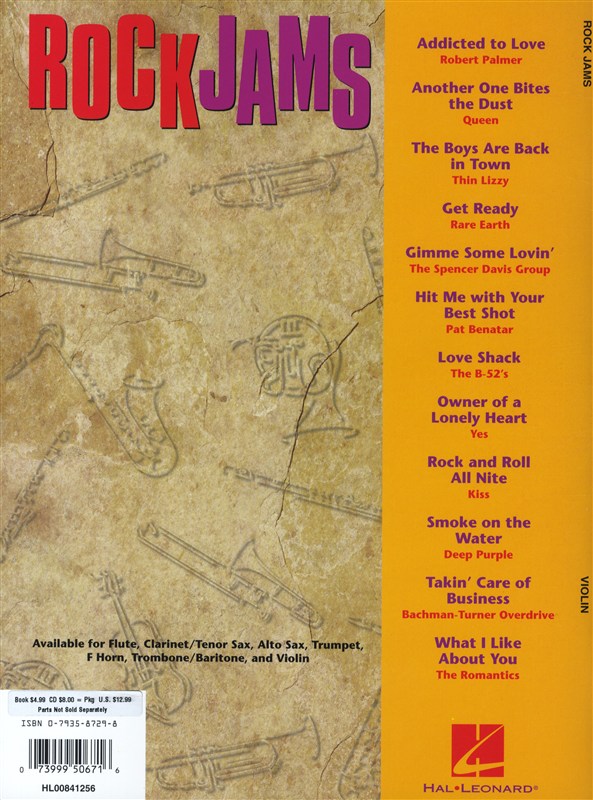 Rock Jams (Violin)