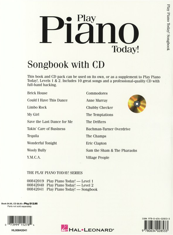 Play Piano Today! Songbook