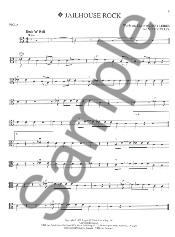 Hal Leonard Instrumental Play-Along: Elvis Presley (Viola)