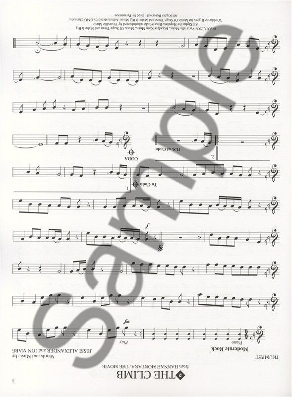 Instrumental Play-Along: Popular Hits - Trumpet