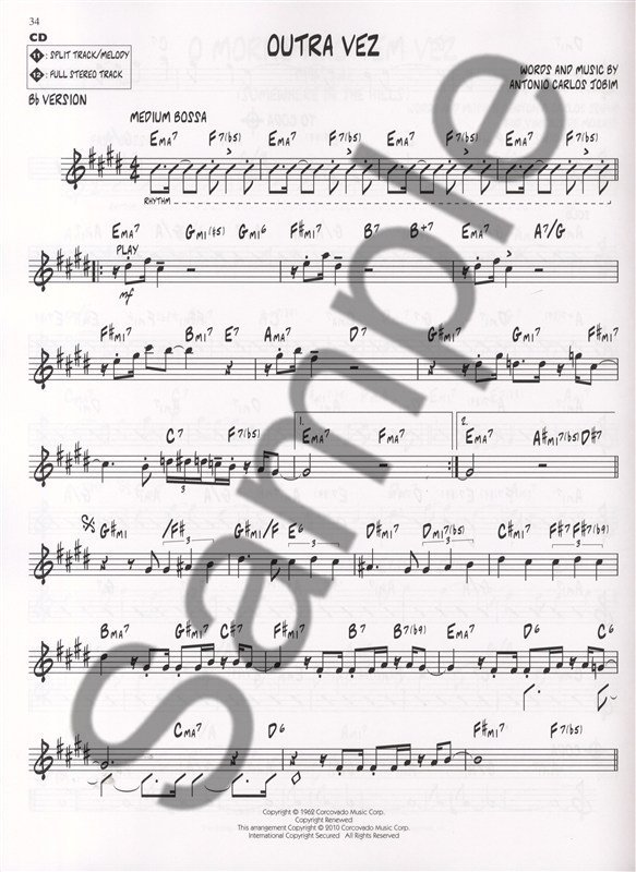 Jazz Play-Along Volume 117: Antonio Carlos Jobim - More Hits