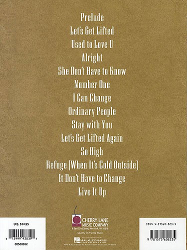John Legend: Get Lifted
