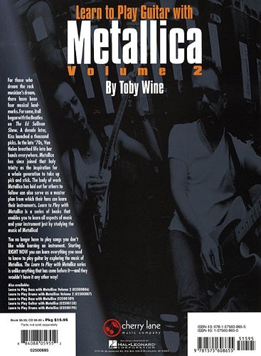 Toby Wine: Learn To Play Guitar With Metallica - Volume 2