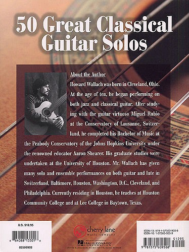 50 Great Classical Guitar Solos