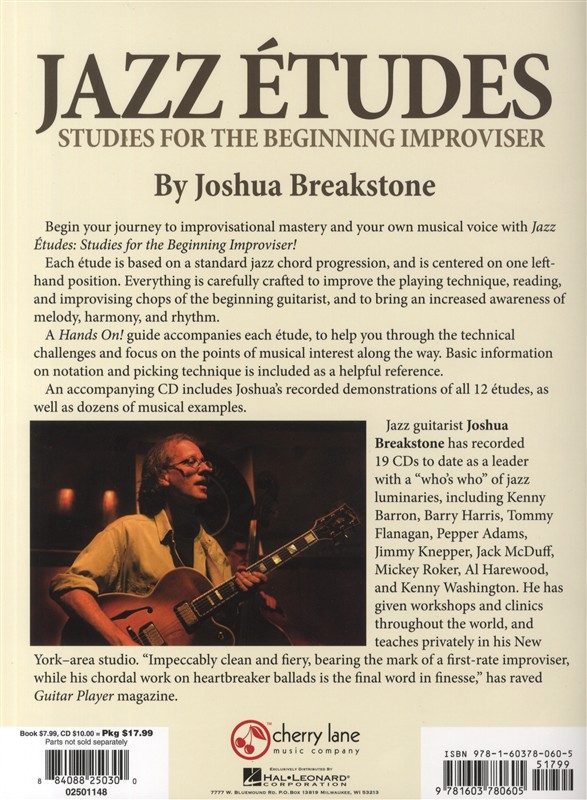 Jazz Études: Studies For The Beginning Improviser