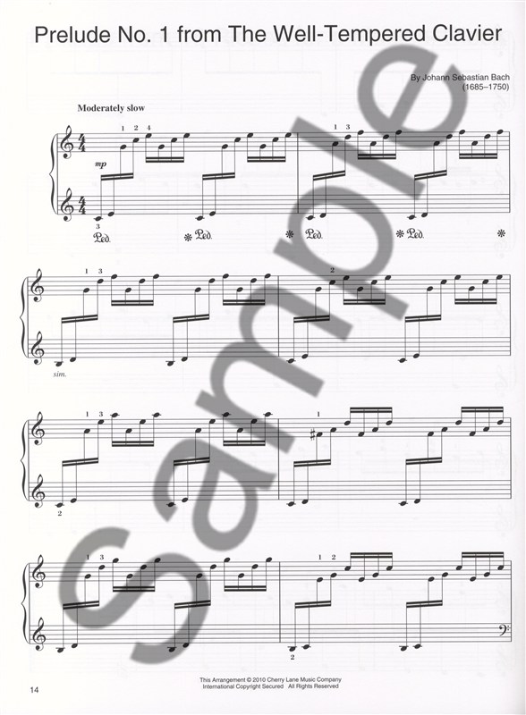 Most Beautiful Preludes For Easy Piano