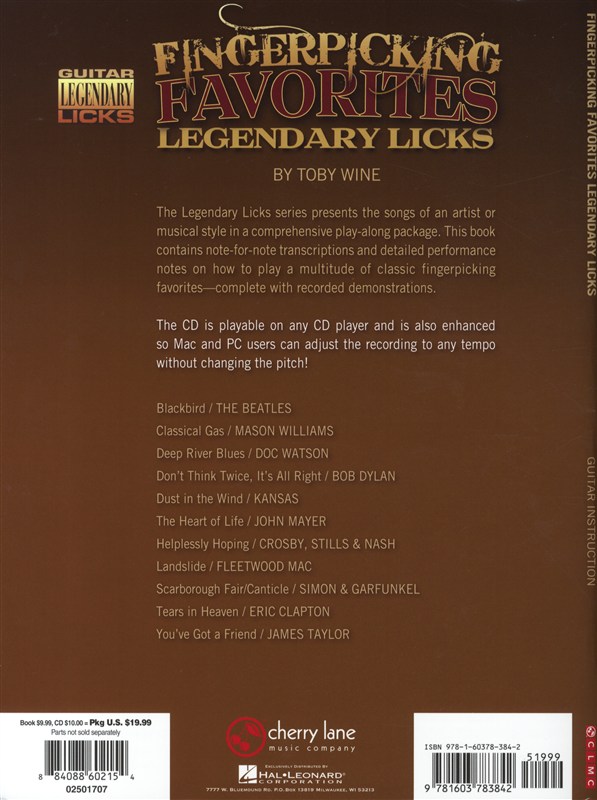 Fingerpicking Favorites: Legendary Licks