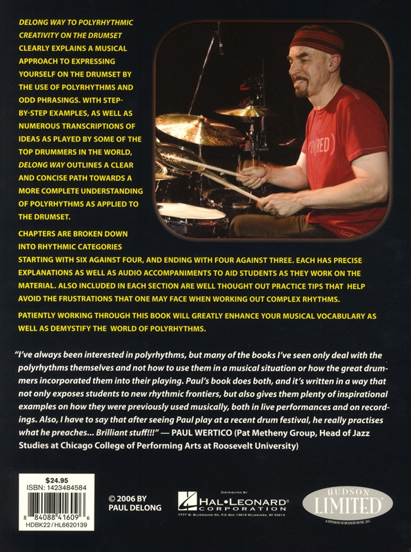 Paul Delong: Delong Way To Polyrhythmic Creativity On The Drumset
