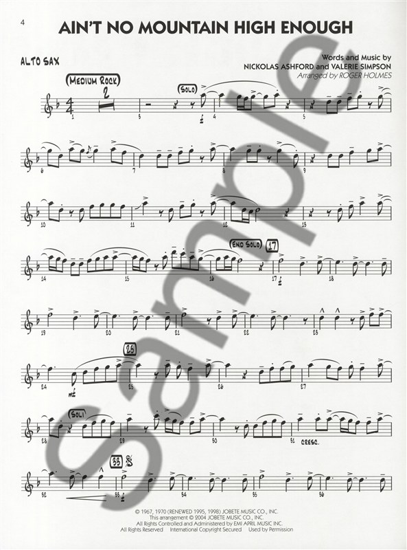 Big Band Play-Along Volume 2: Popular Hits - Alto Sax