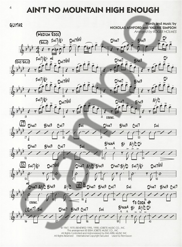 Big Band Play-Along Volume 2: Popular Hits - Guitar