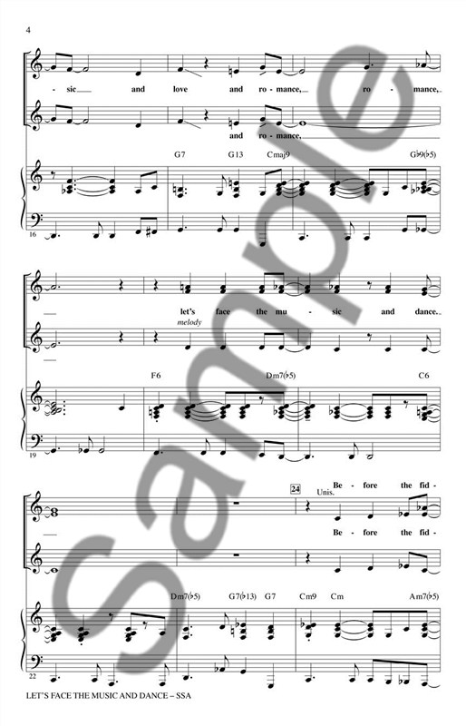 Irving Berlin: Let's Face the Music and Dance