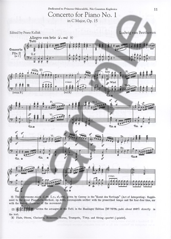 Ludwig Van Beethoven: Complete Piano Concertos (2 Pianos, 4 Hands)