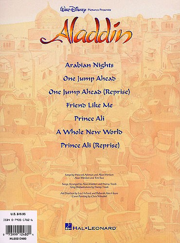 Alan Menken: Aladdin - Vocal Selections