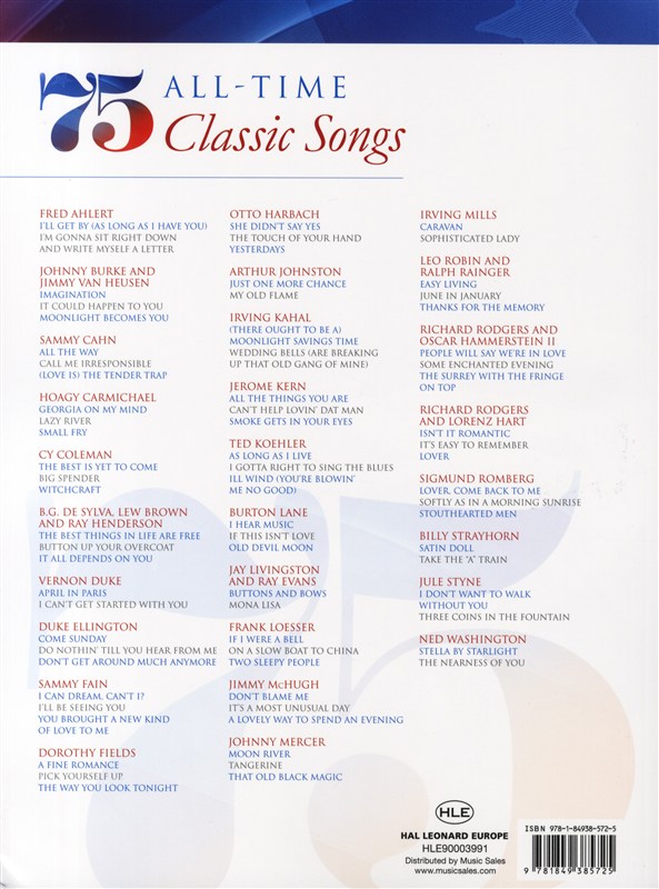 75 All-Time Classic Songs