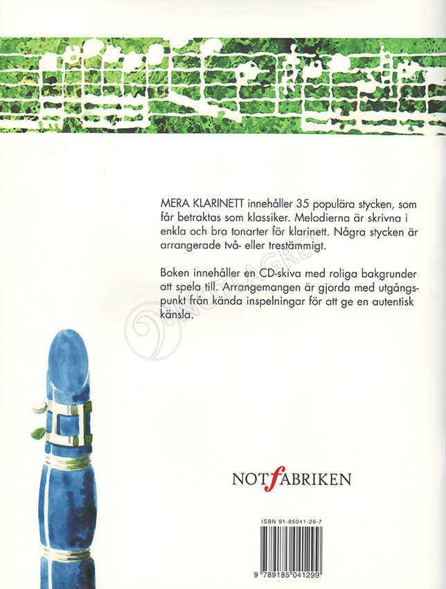 Mera klarinett (Bok och CD)