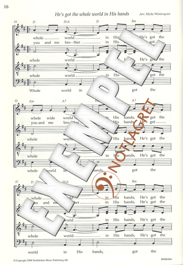 Vispop Kör 2 - SATB