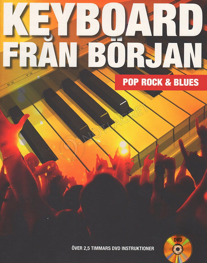 Keyboard frn brjan - Pop, rock och blues