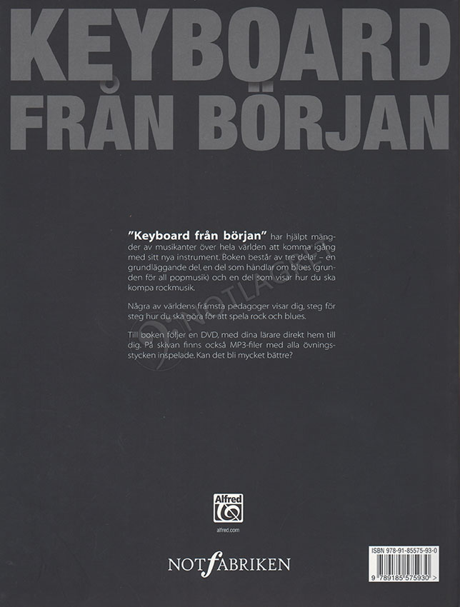 Keyboard från början - Pop, rock och blues