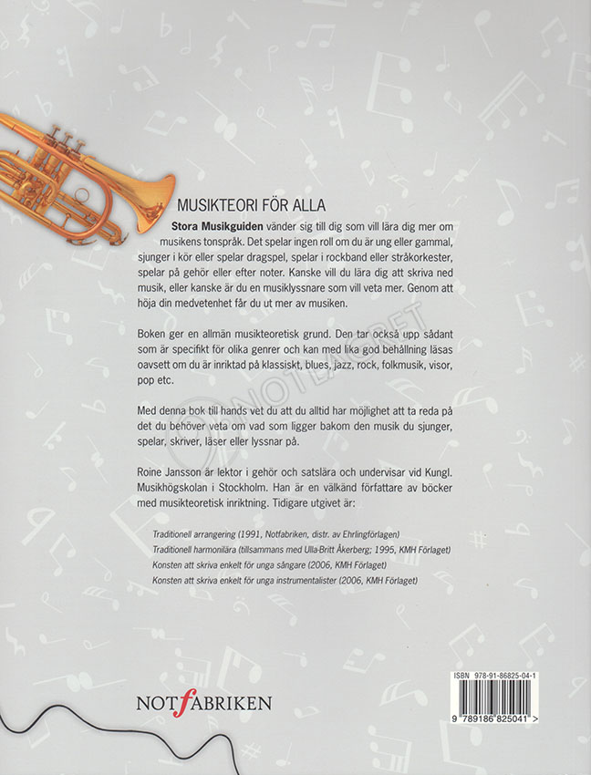 Stora musikguiden - Musikteori för alla (Reviderad)