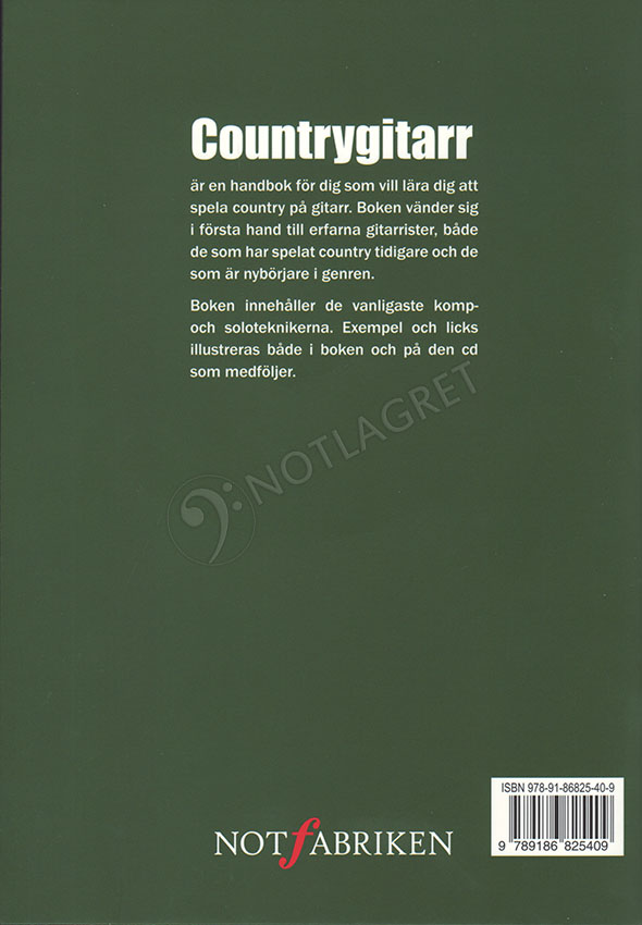 Countrygitarr (Bok & CD)