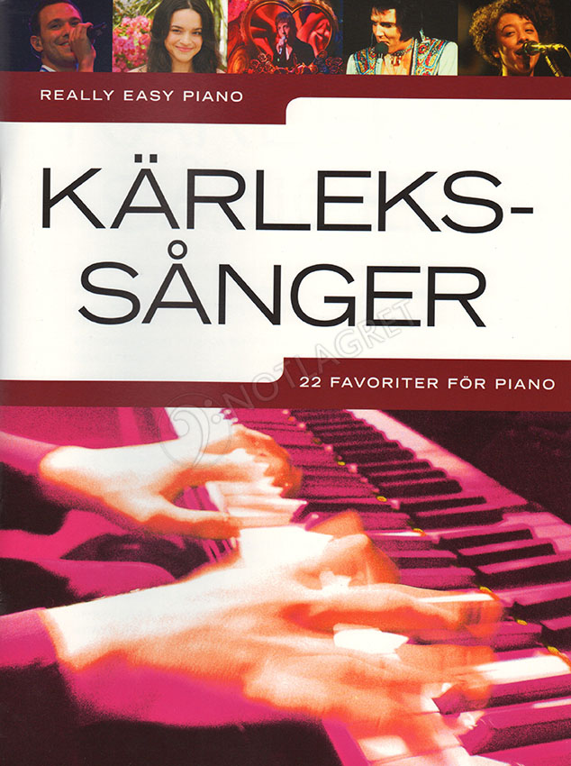 Kärlekssånger - 22 favoriter för piano