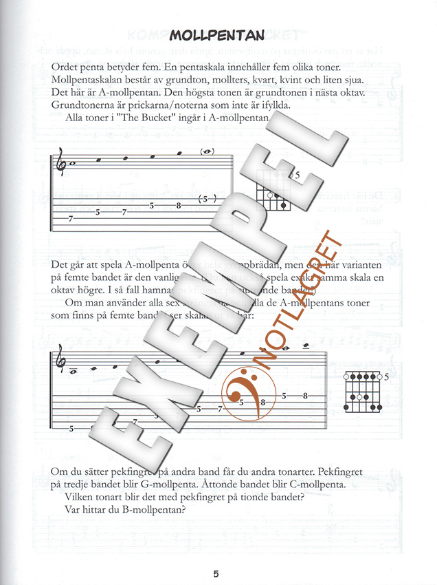 Improvisera på gitarr (Bok & CD)